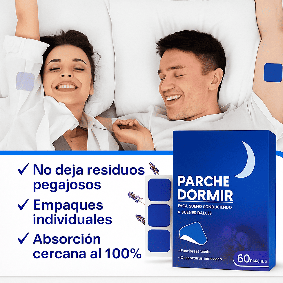 Good Night Sleep Patches La forma natural y moderna de dormir mejor