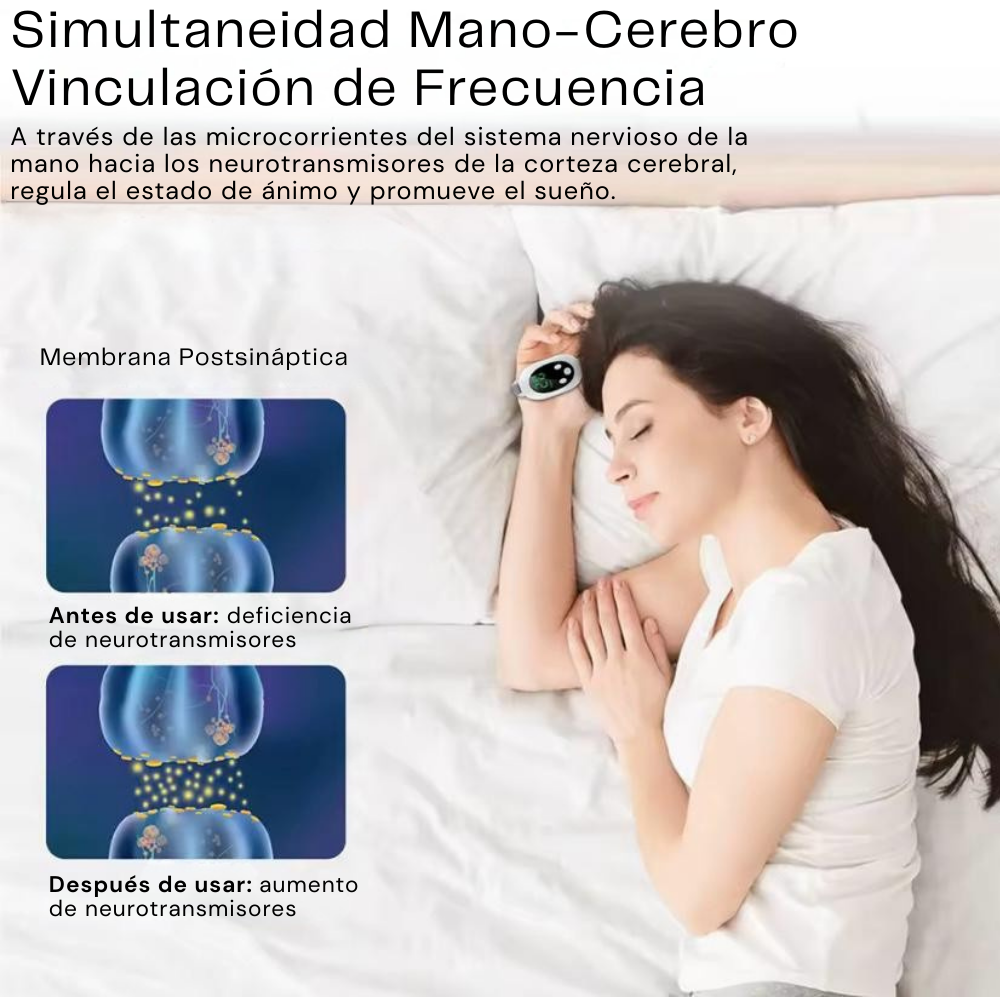 Pulsera Palm – Tecnología de Microcorriente para un Sueño Natural